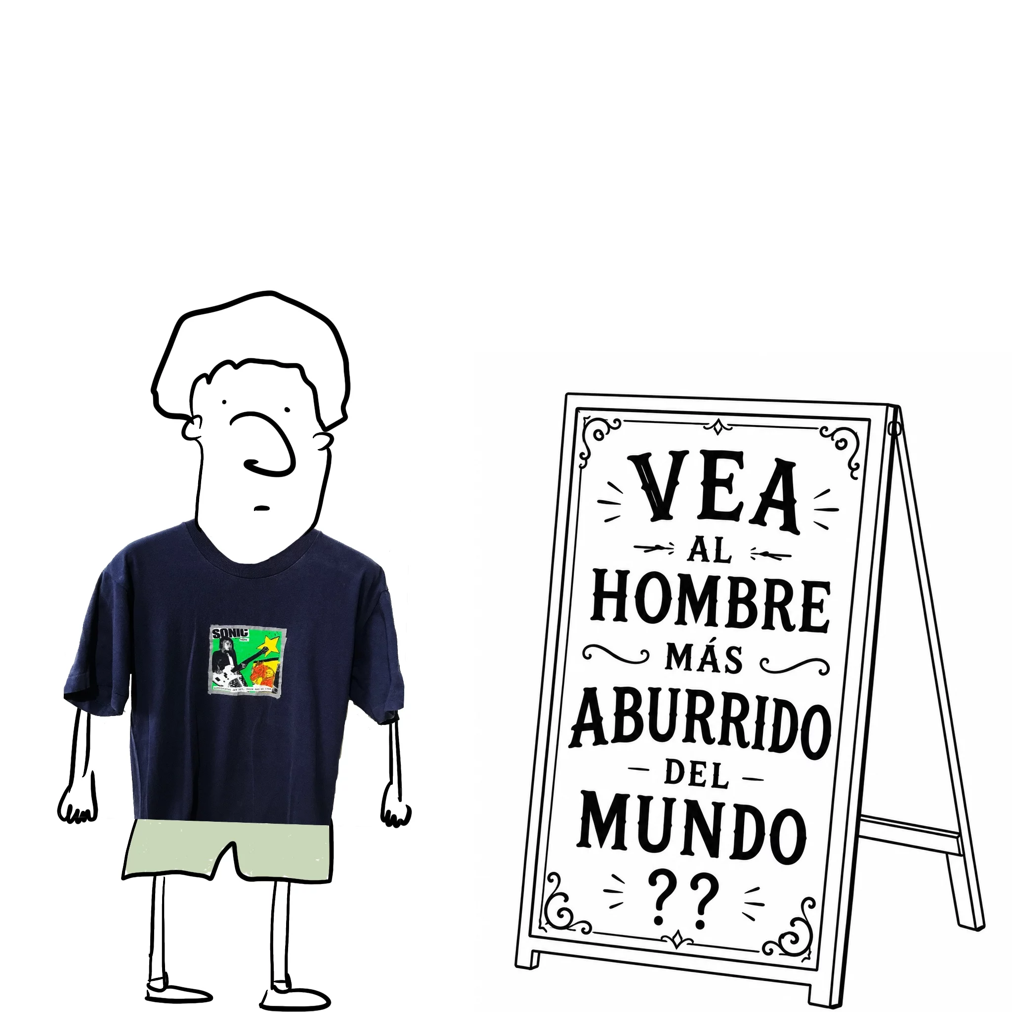 el hombre mas aburrido del mundo